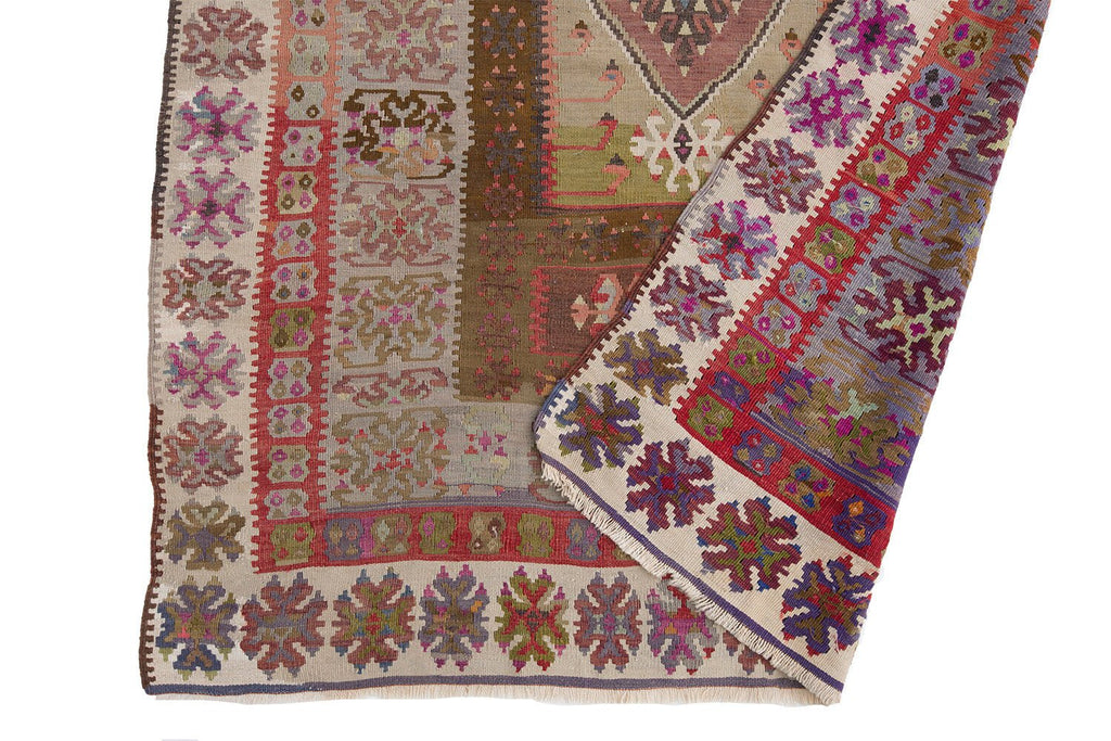 Vintage Turkish Kilim - SHARKTOOTH Antique and Vintage Textiles