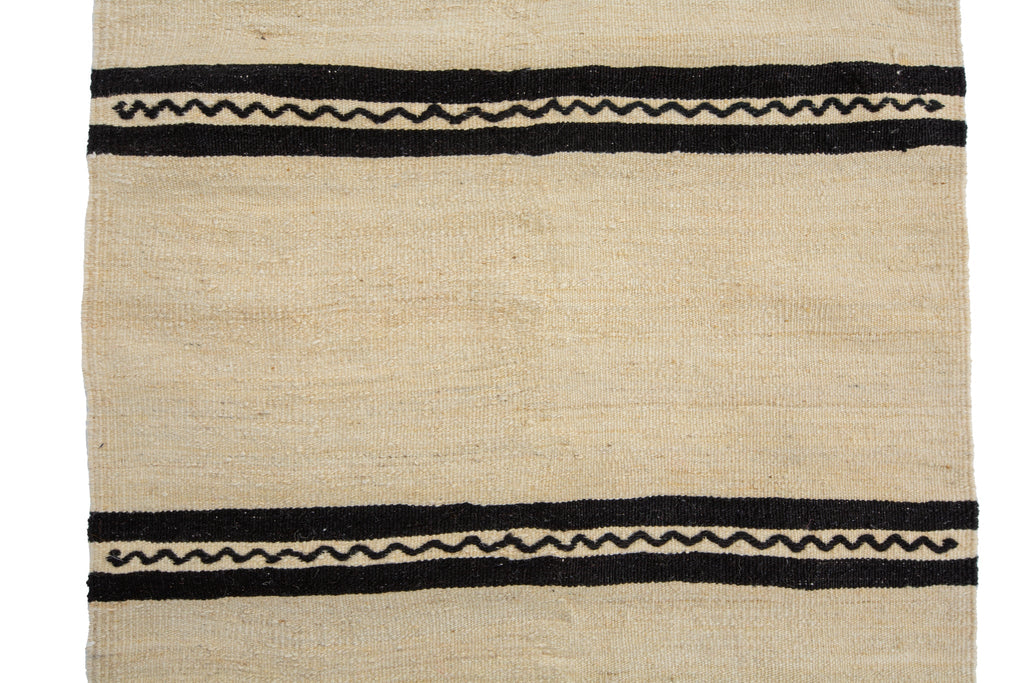 Vintage Yomud Kilim 2'2" x 9'9" - SHARKTOOTH Antique and Vintage Textiles