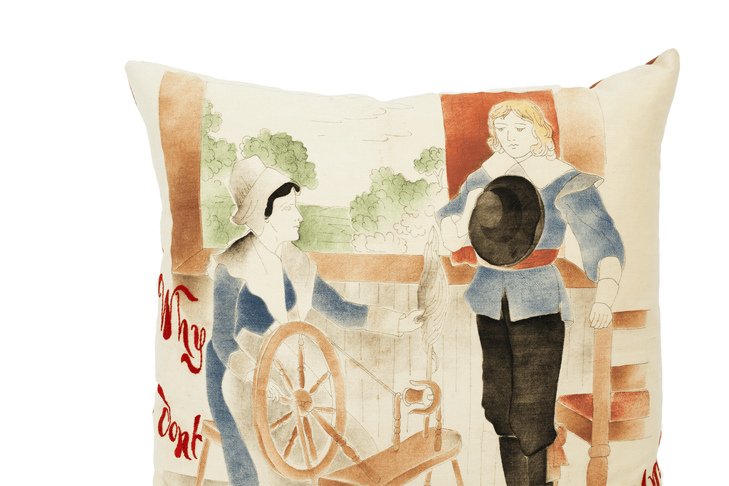 "Why Don't You Speak For Yourself, John?" - SHARKTOOTH Antique and Vintage Textiles